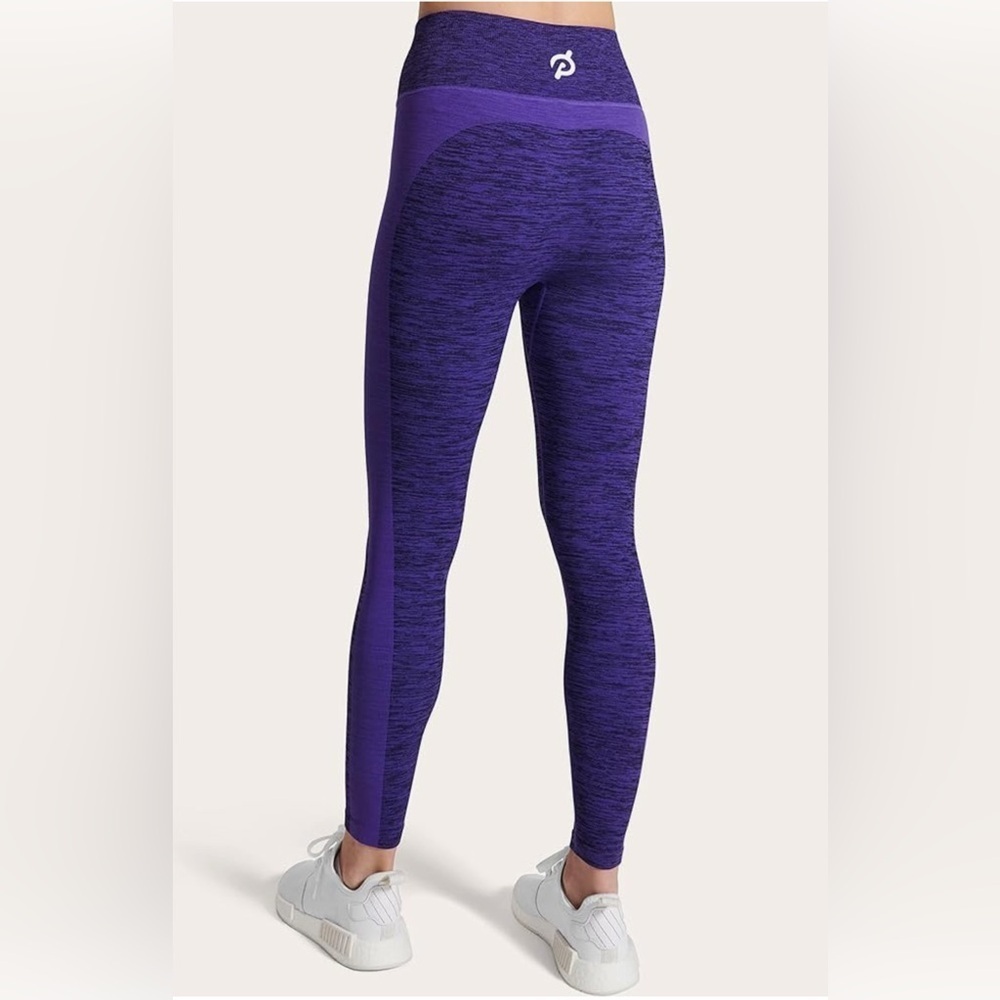Peloton Purple Space-dye Leggings